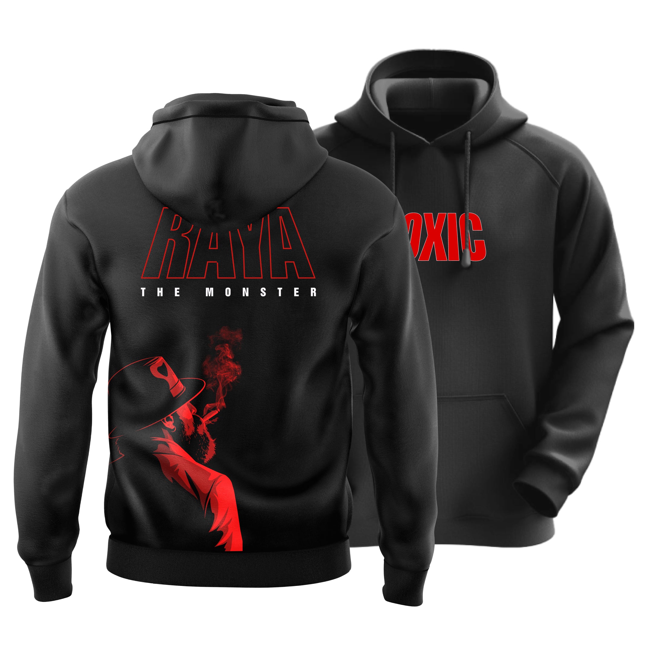 The Monster Black Hoodie