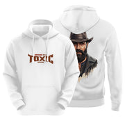 Beware I'm a Toxic Person Fan Edition White Hoodie