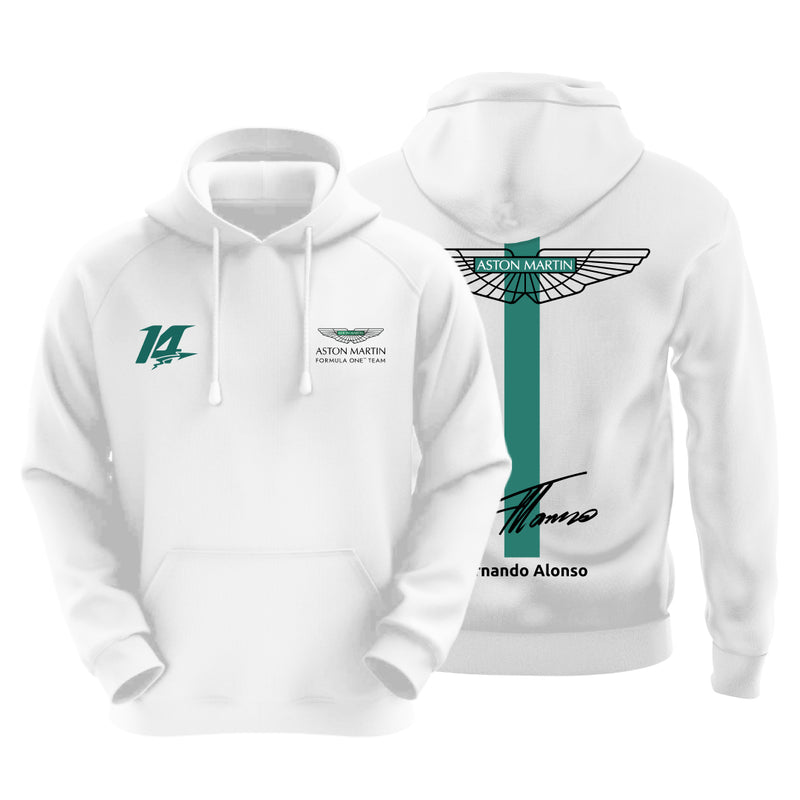 14 Fernando Alonso Unisex Motorsport Hoodie - Dudeme