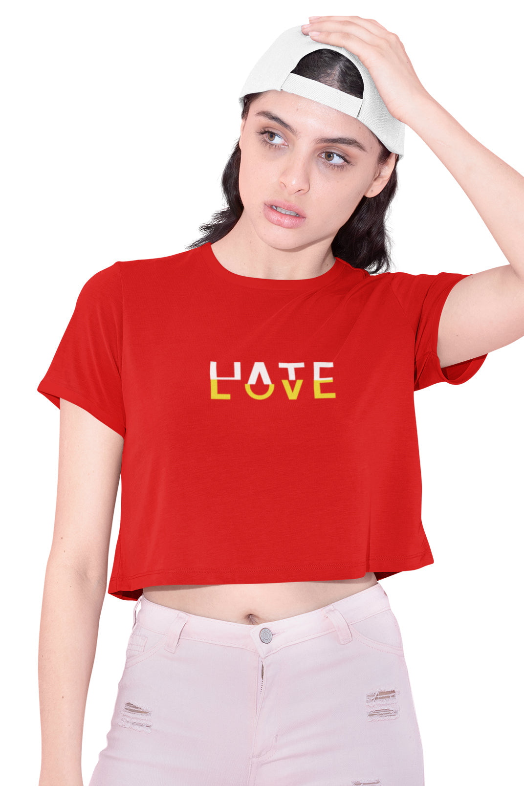 Love Hate - Crop Top