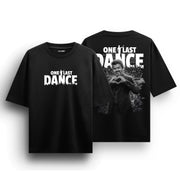 One Last Dance Thalapathy Vijay Black Oversized T-Shirt - Dudeme