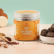 Sprouted Ragi & Dry Fruits Ladoos - Amirtha Health Foods
