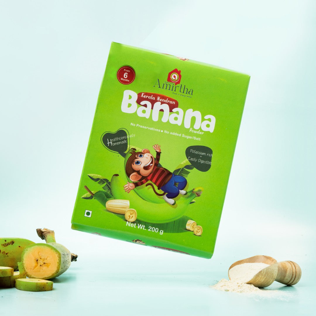 Kerala Nendran Raw Banana Mix - Amirtha Health Foods
