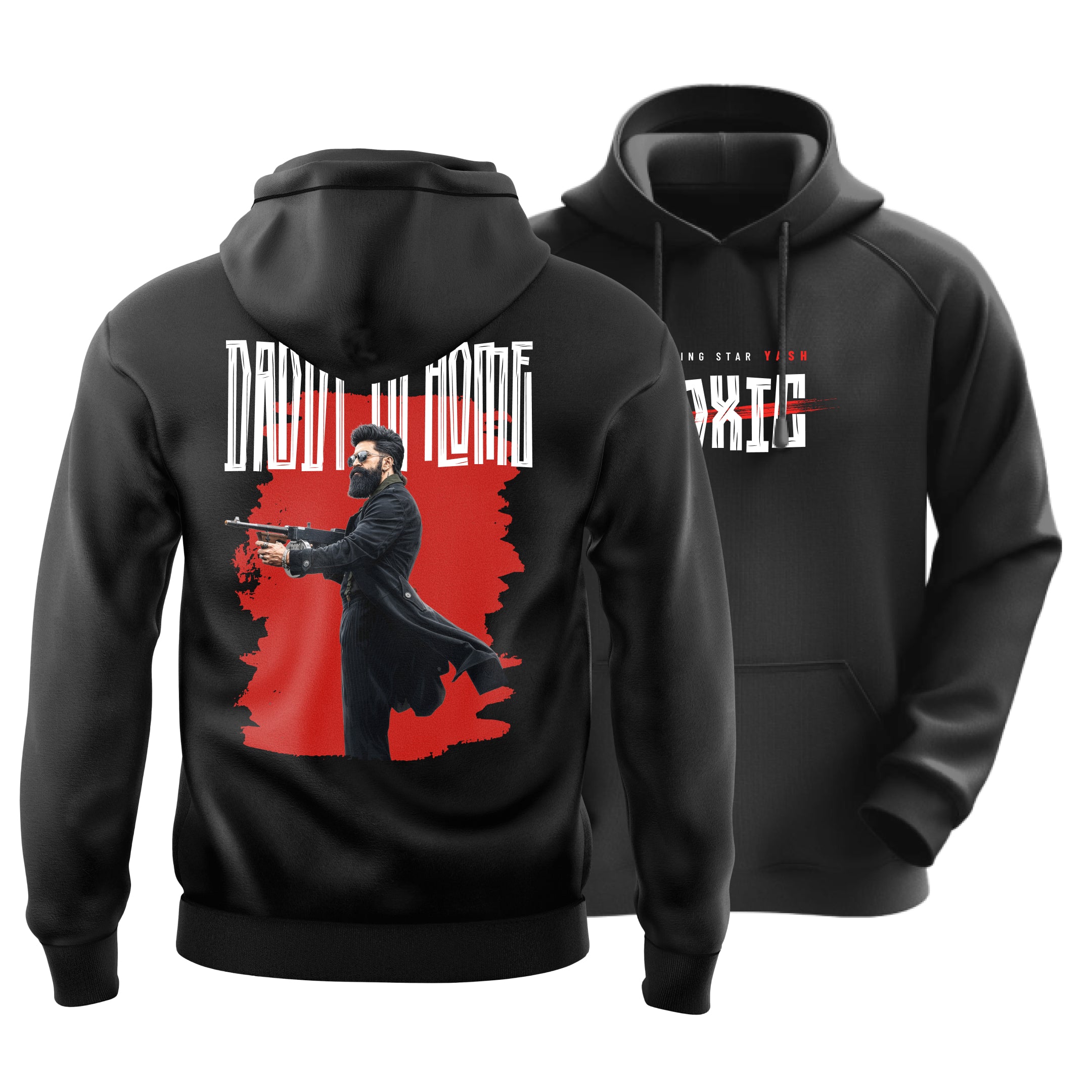 Daddy's Home Premium Black Hoodie