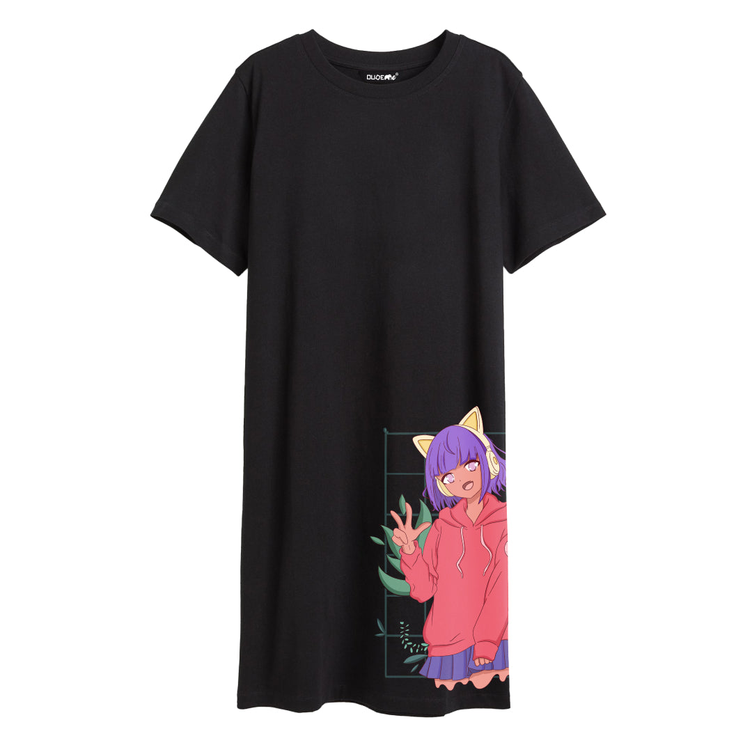 Niko Girl T-Shirt Dress – IndiThings