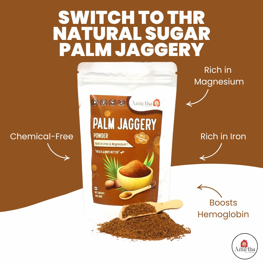 Palm Jaggery - Amirtha Health Foods