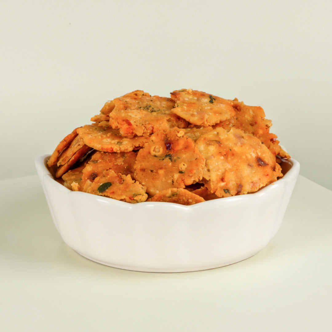 Peanut Thattai Murukku - Oorla