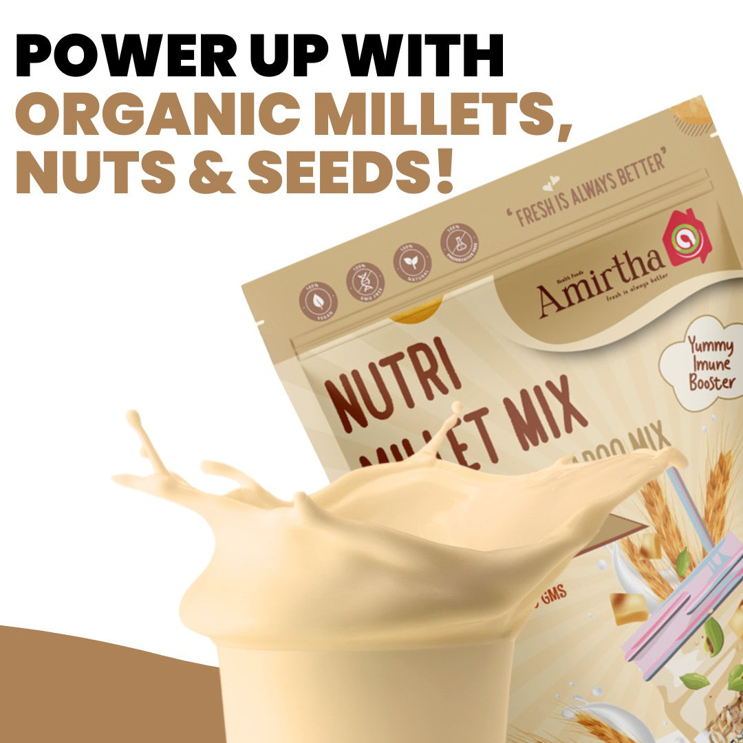 Nutri Millet Drink Mix - Amirtha Health Foods