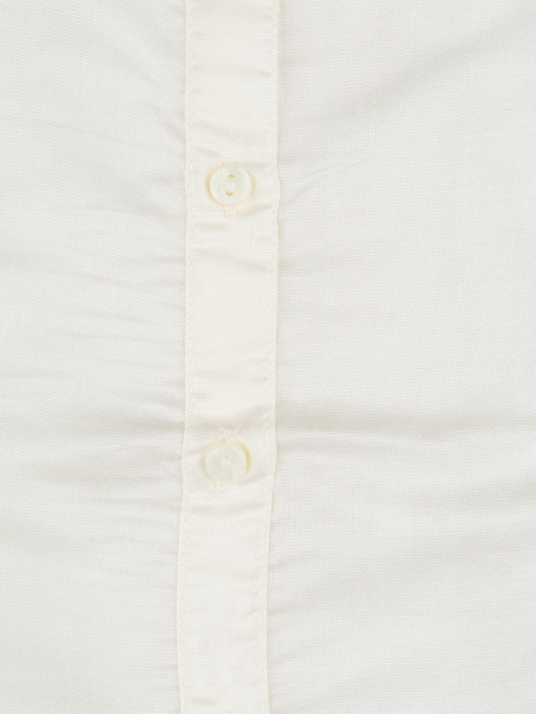 Born Baby Silk Shirt Set (Newborn Baby Traditional Set Cream) - Ramraj Cotton