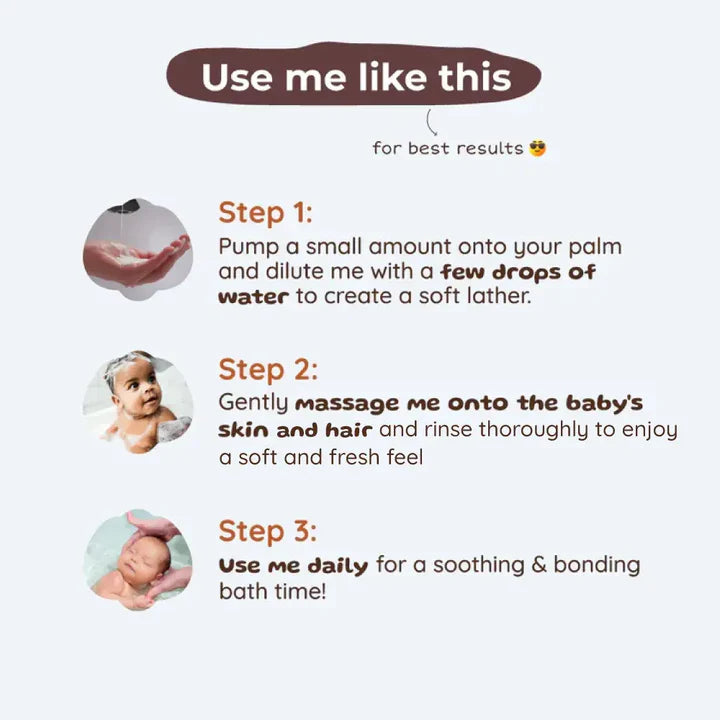 Floral Baby Body Wash Root and Soil