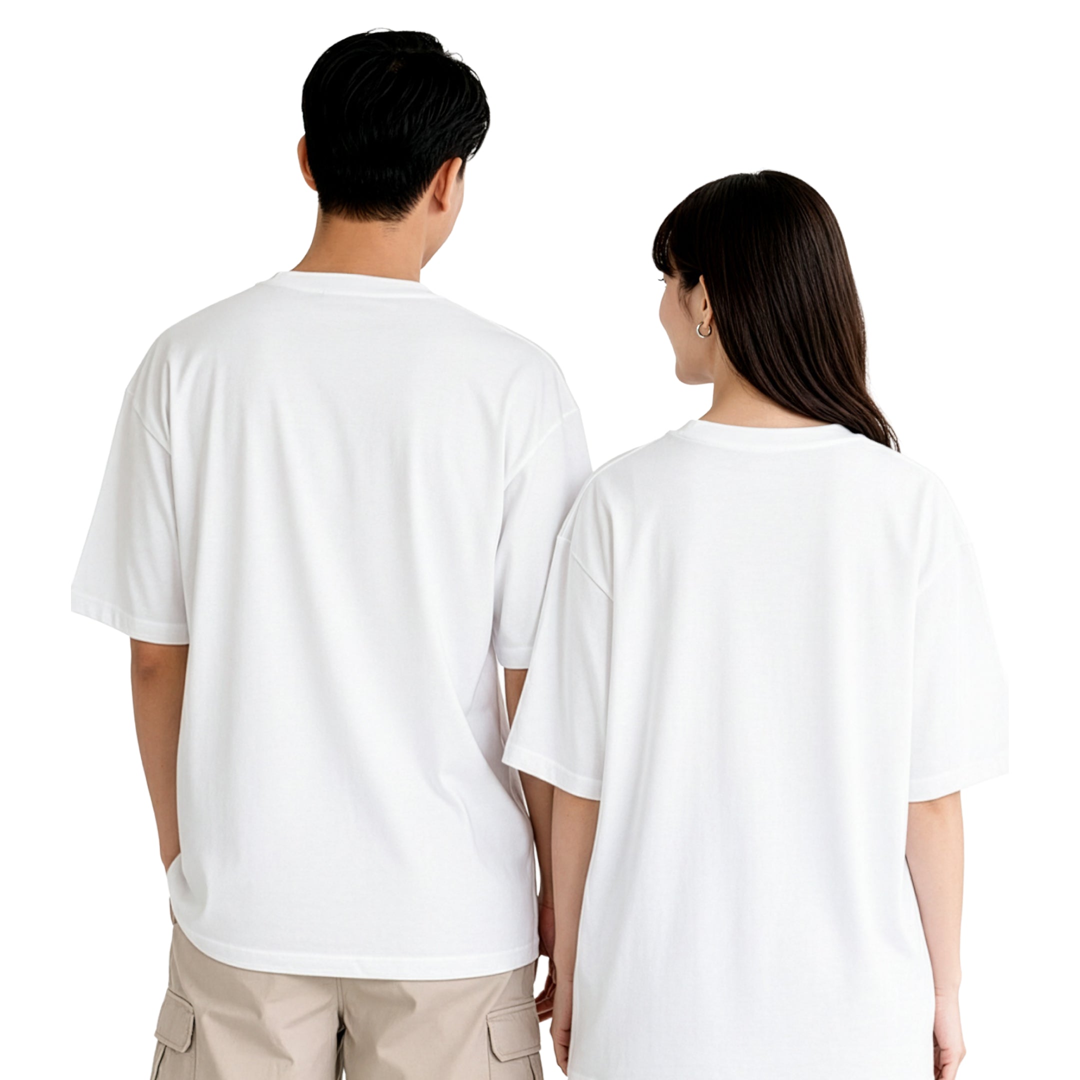 Trouble & Double Couple – Fun Matching Oversized T-Shirts