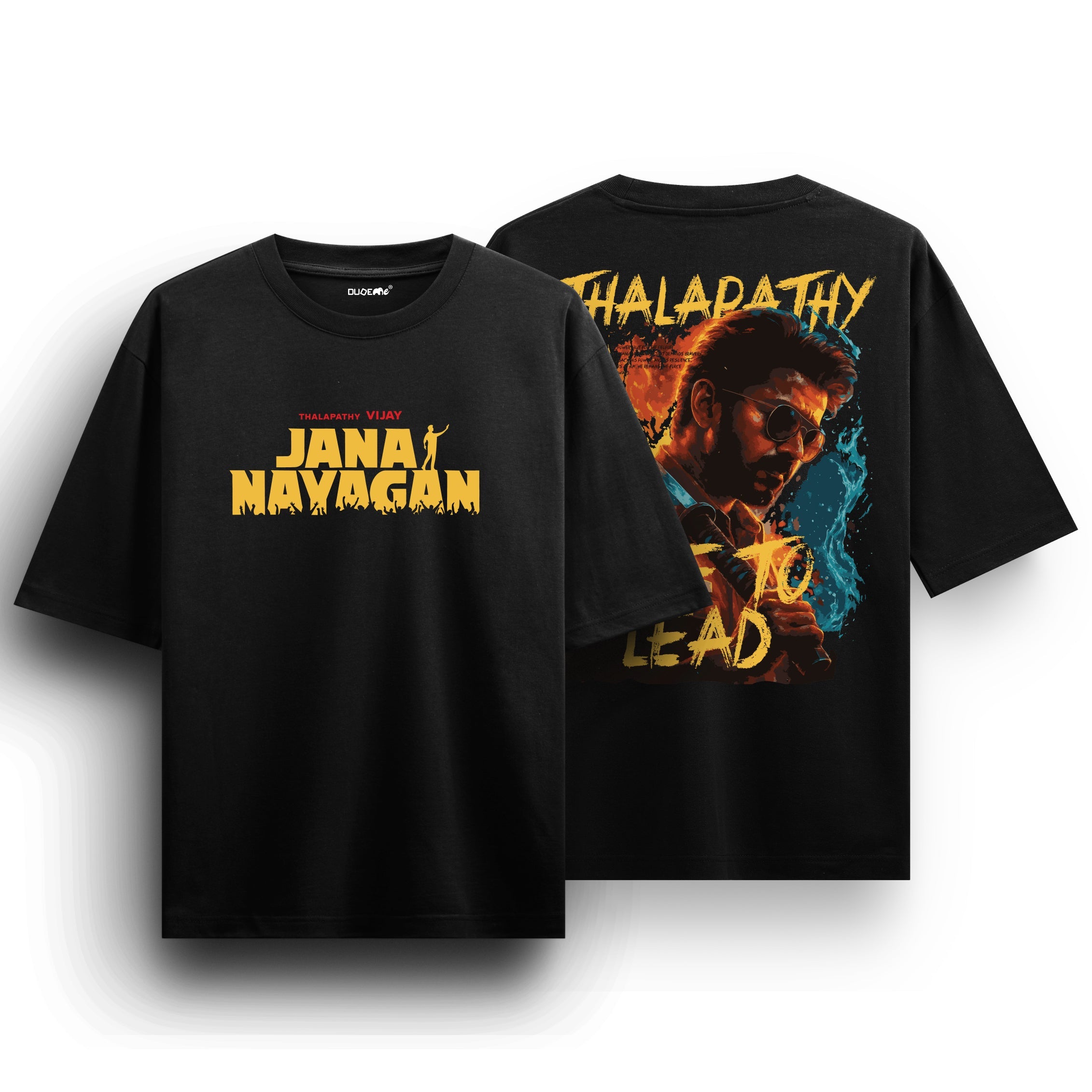 Time To Lead Thalapathy Vijay T-Shirt- Dudeme