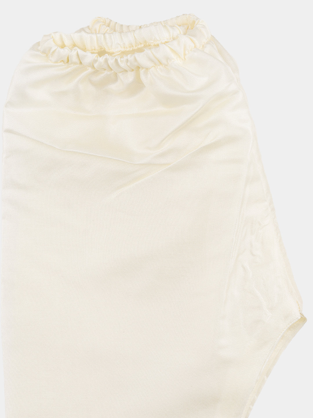 Born Baby Silk Shirt Set (Newborn Baby Traditional Set Cream) - Ramraj Cotton