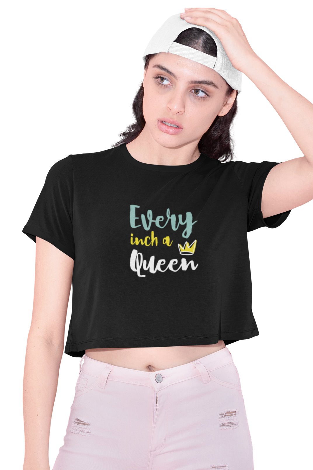 Every Inch A Queen - Crop Top