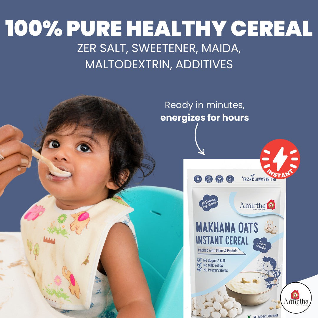 Makhana Oats Cereal - Amirtha Health Foods