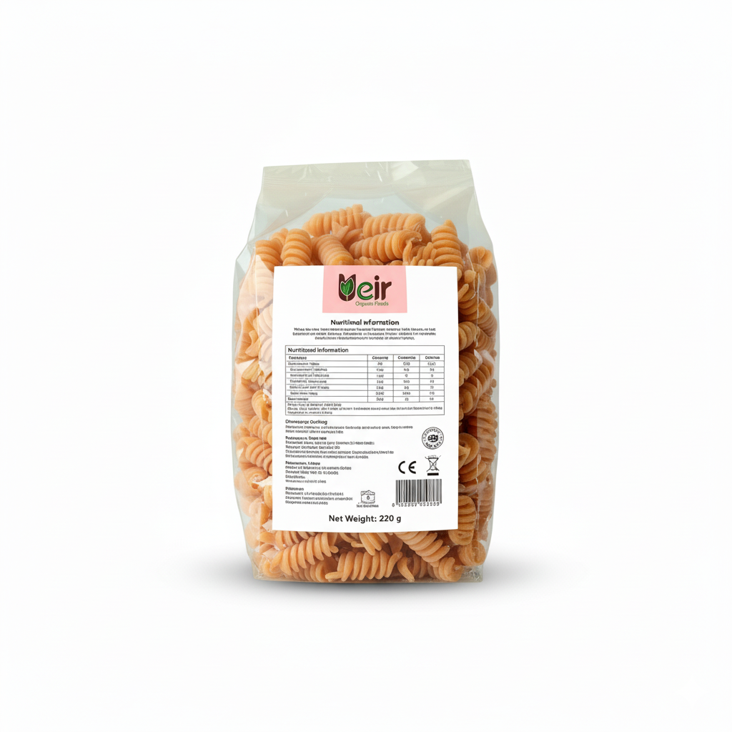 Tomato Wheat Pasta - Ueir Organic