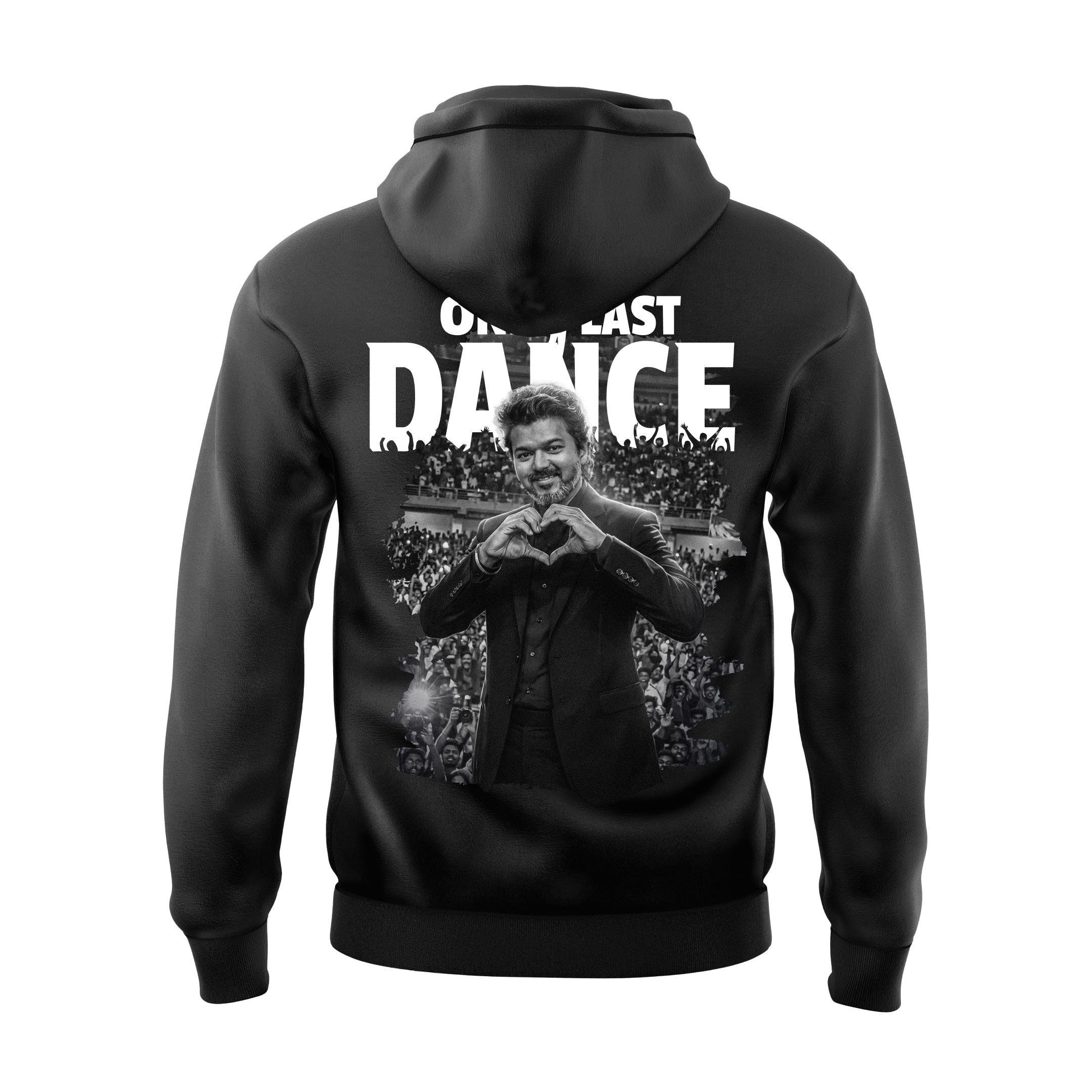 One Last Dance Thalapathy Vijay Black Hoodie - Dudeme