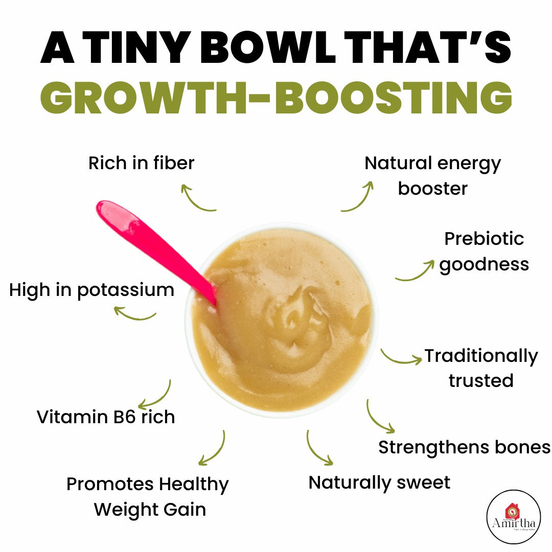 Kerala Nendran Raw Banana Mix - Amirtha Health Foods