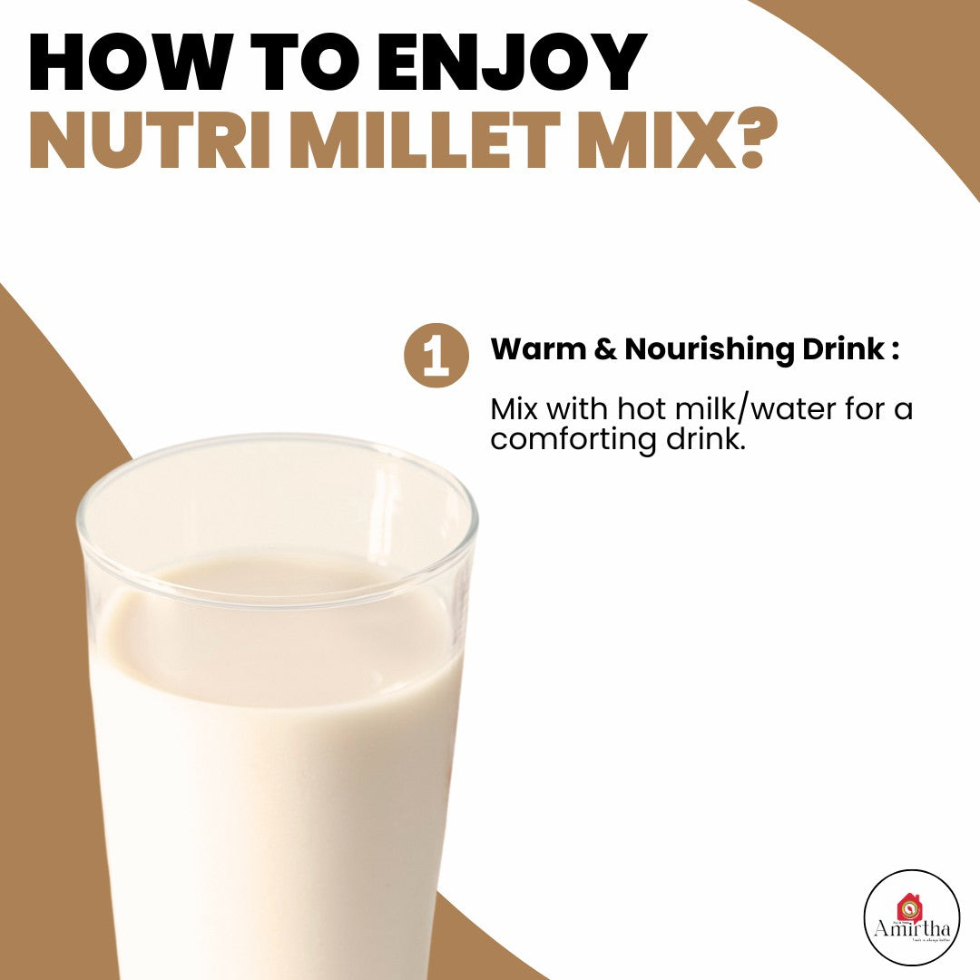 Nutri Millet Drink Mix - Amirtha Health Foods