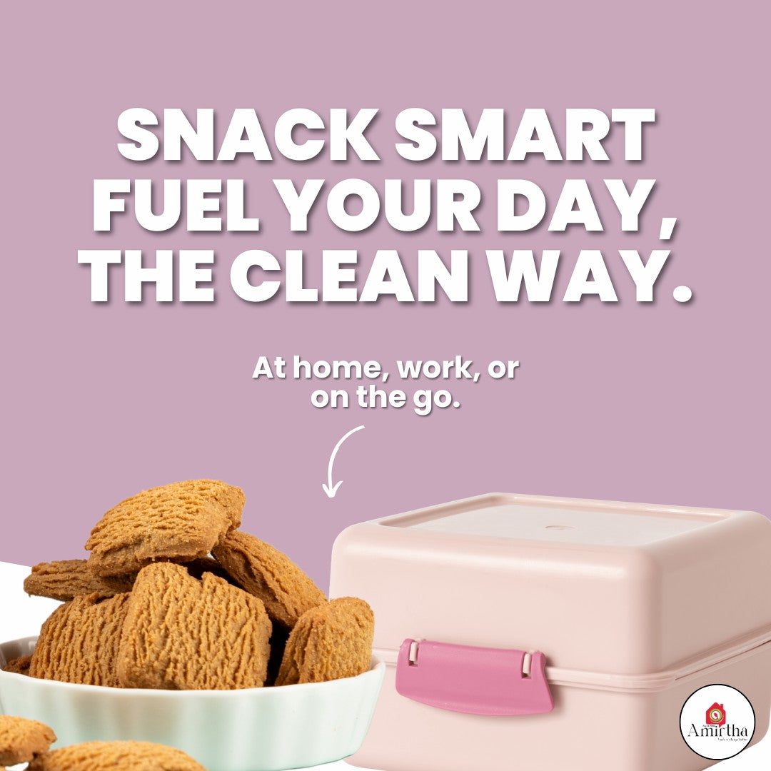 Almond Millet Butter Cookies - Amirtha Health Foods