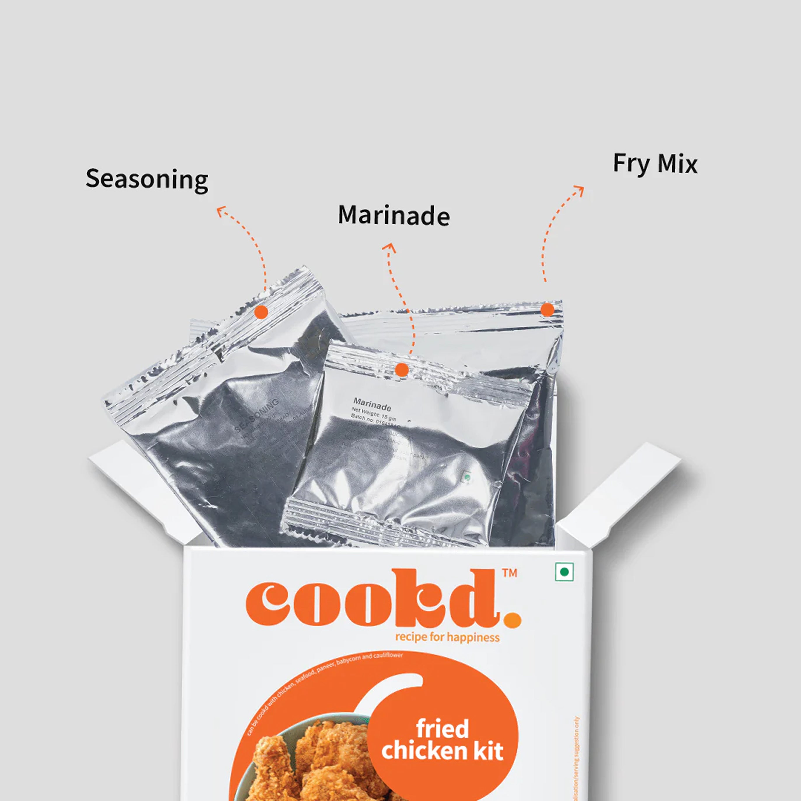 Mini Fried Chicken Kit - Cookd