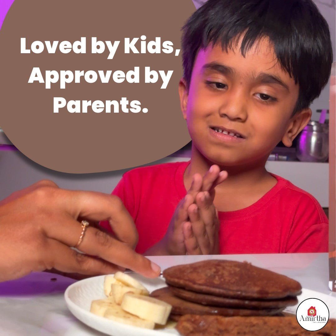 Cocoa Millet Pancake Mix - Amirtha Health Foods