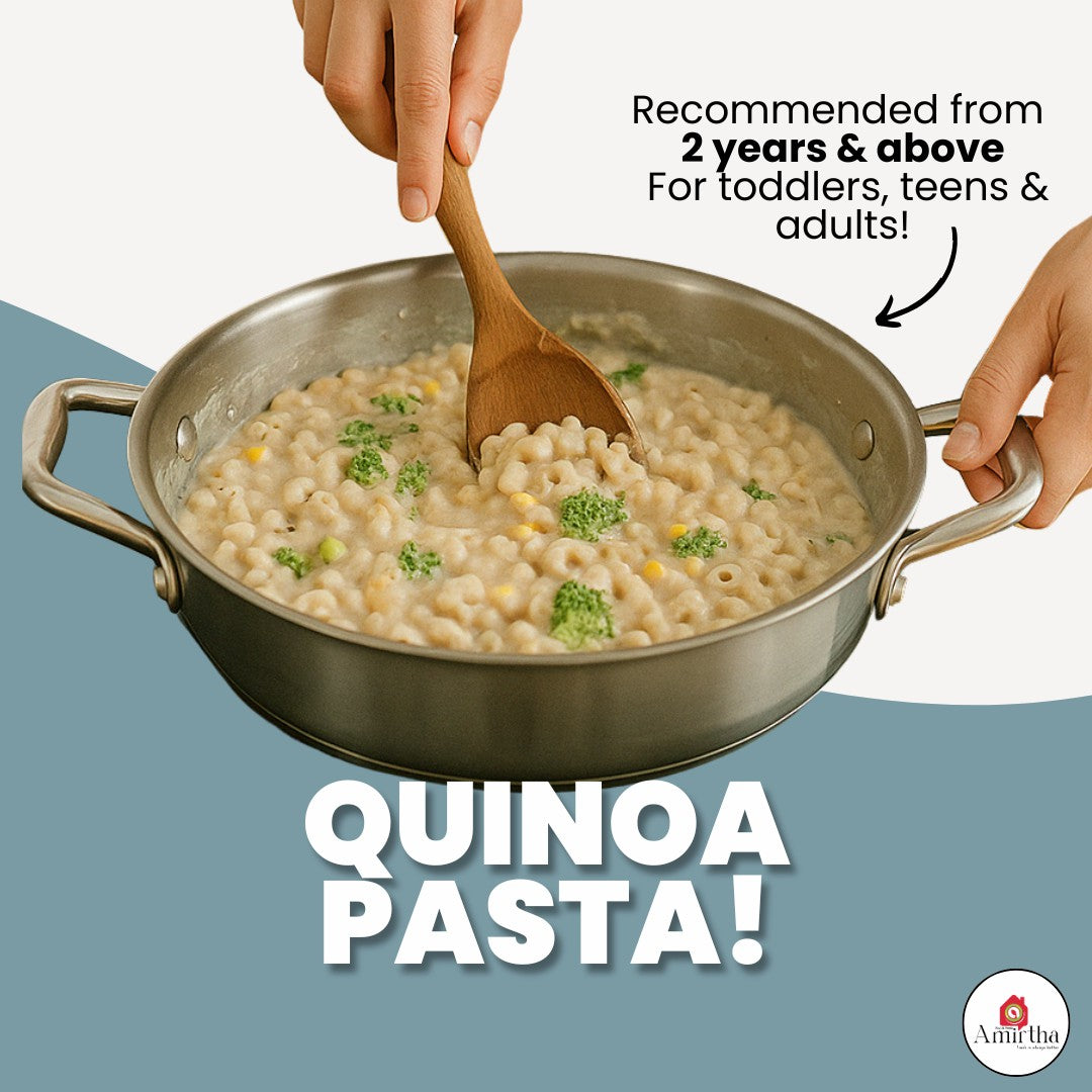 Quinoa Pasta with Creamy Herb Masala- Amirtha Health Foods