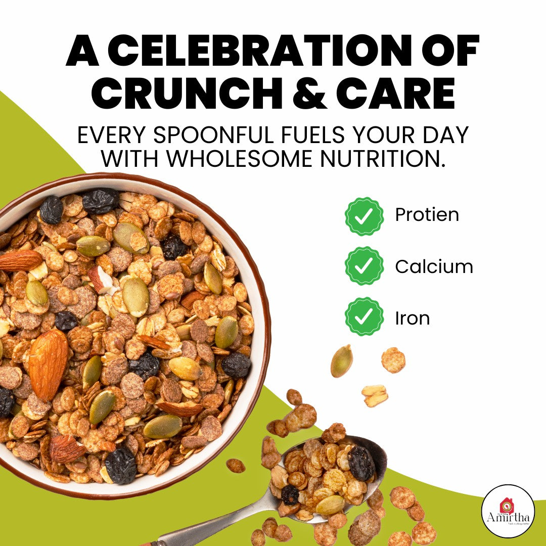 Major Millet Muesli - Amirtha Health Foods