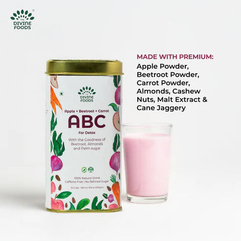 Natural ABC Latte Milk Mix For Skin Glow - Divine Foods