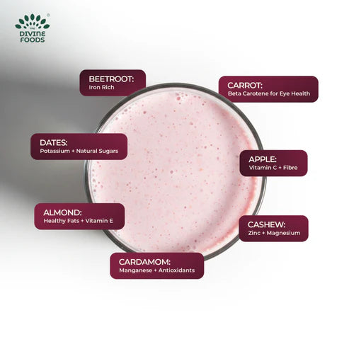 Natural ABC Latte Milk Mix For Skin Glow - Divine Foods