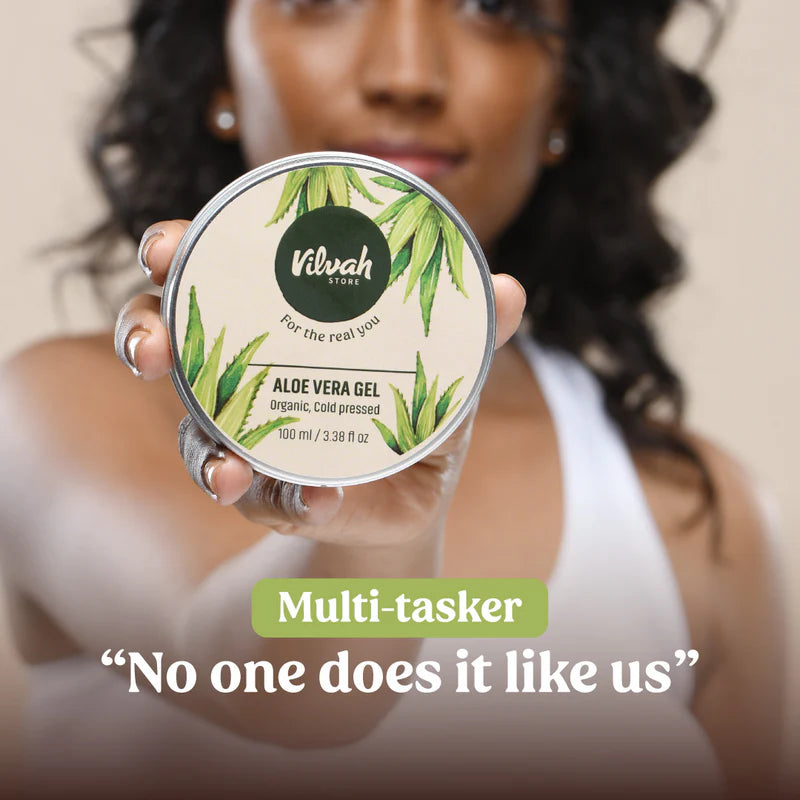 Aloe Vera Gel (Multi-Purpose Skin & Hair Care) - Vilvah