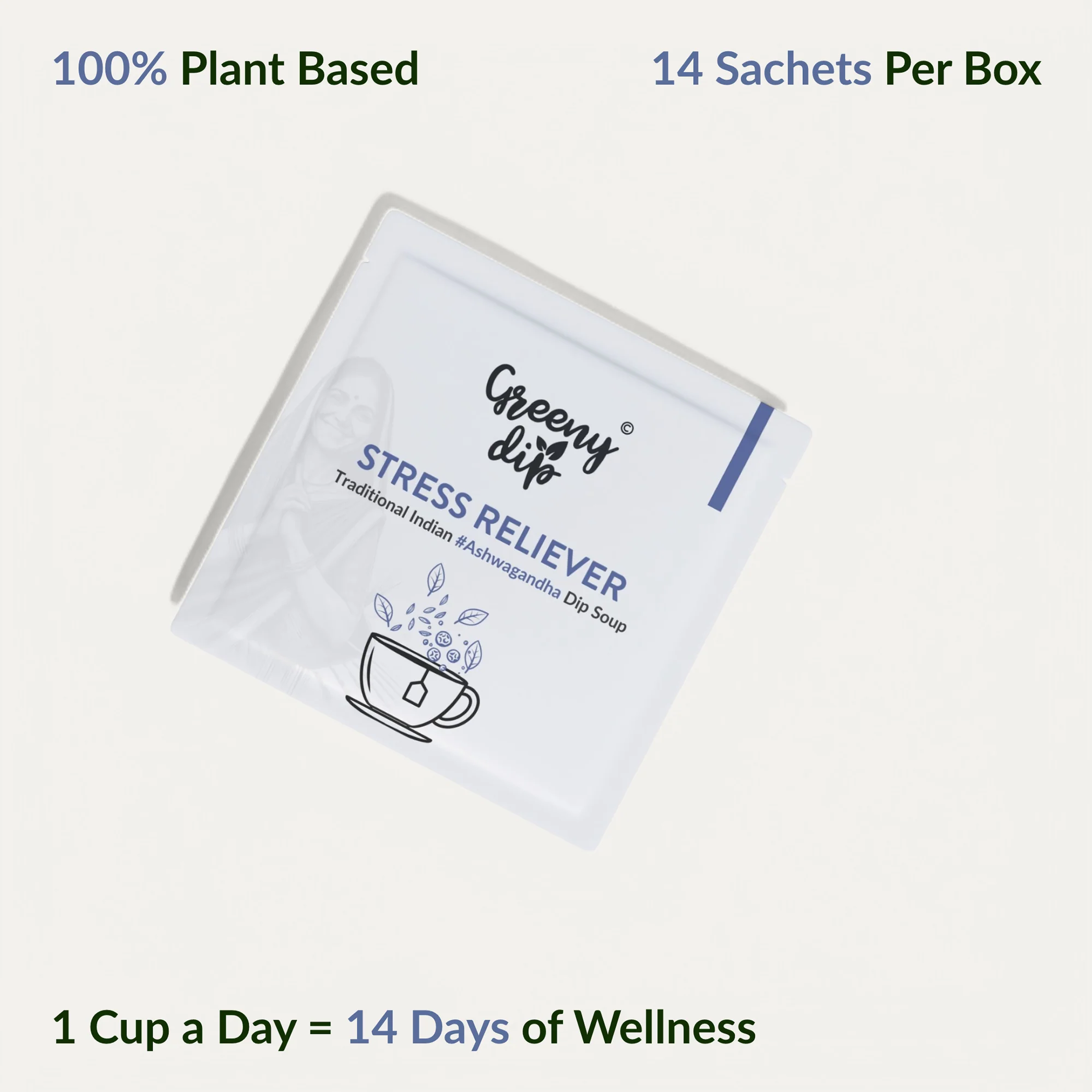 Dip Soup - Ashwagandha Wellness Sachet - Keerai Kadai