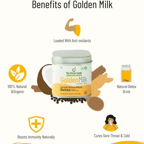 Organic Golden Milk Latte - Divine Foods