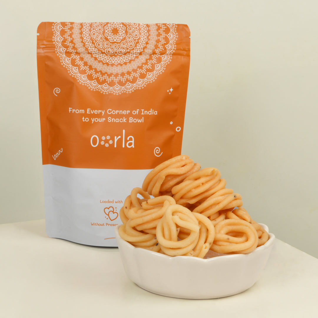 Chettinadu Thenkuzhal Murukku (Norukkal) - Oorla