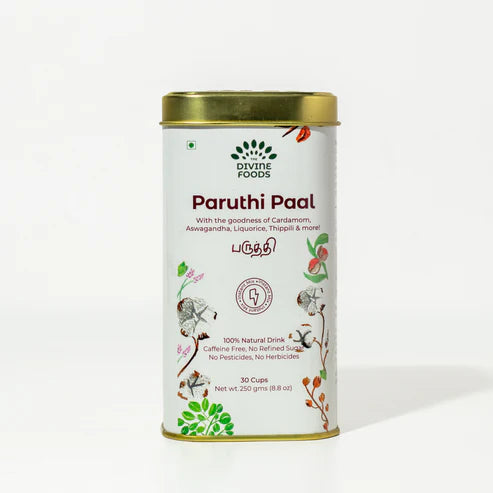 Paruthi Paal-Cotton Seed Instant Latte Mix - Divine Foods