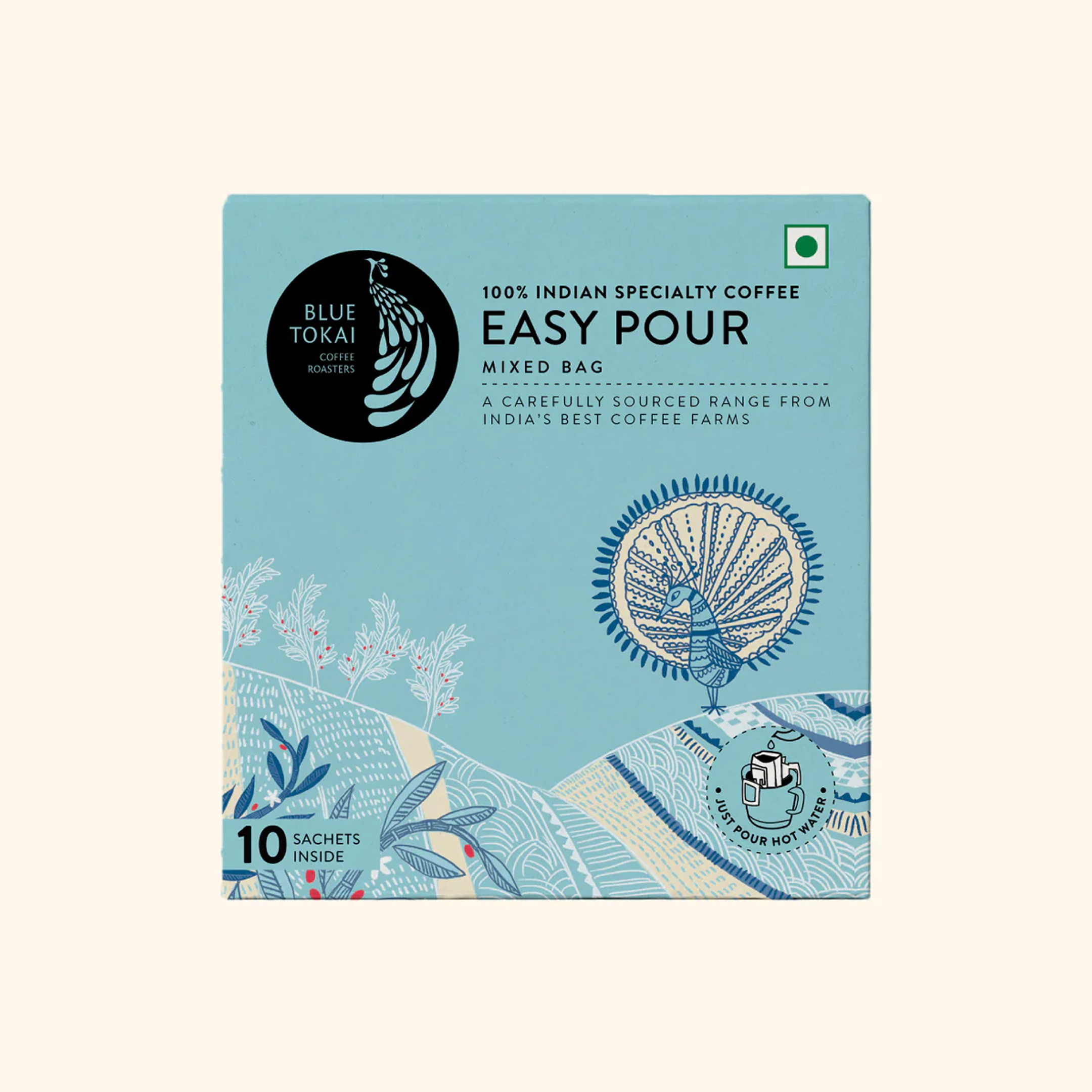 Mixed Easy Pour Coffee Sachets - Blue Tokai