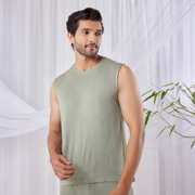AirKnit Bamboo Tee(Laurel Green) - Soft Sleep