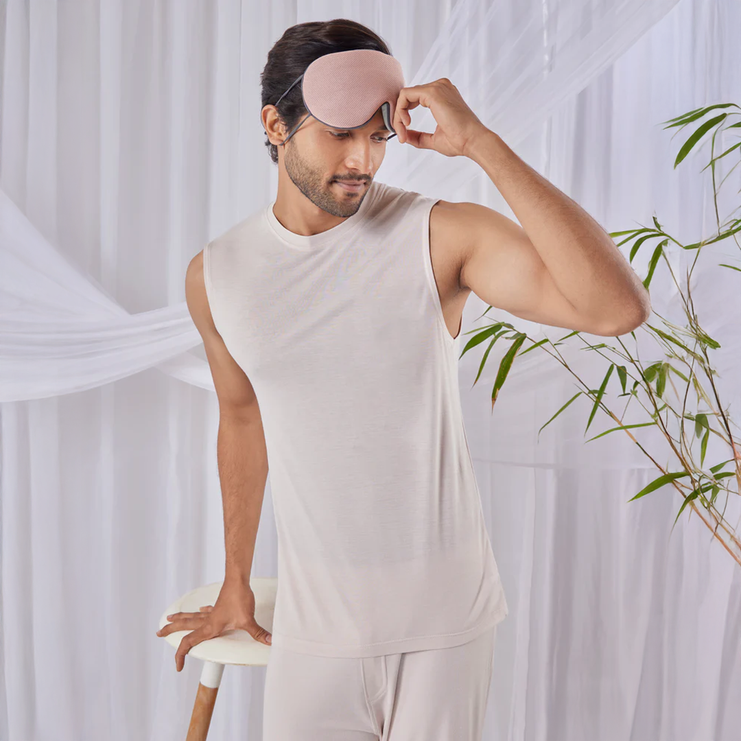 Hushy Bamboo Shorts(Irish Cream) - Soft Sleep