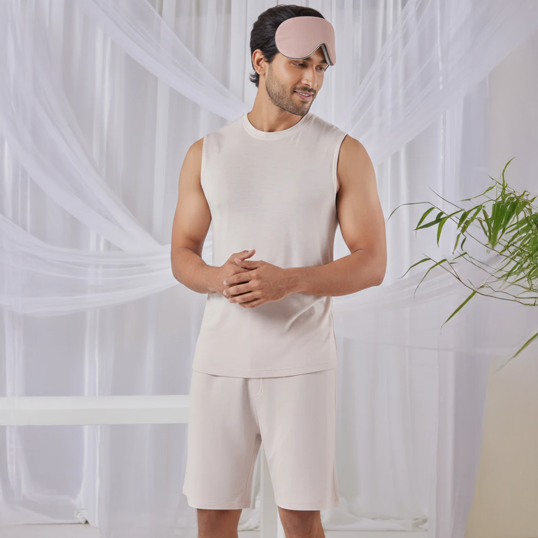 Cosmo Bamboo T-Shirt(Irish Cream) - Soft Sleep