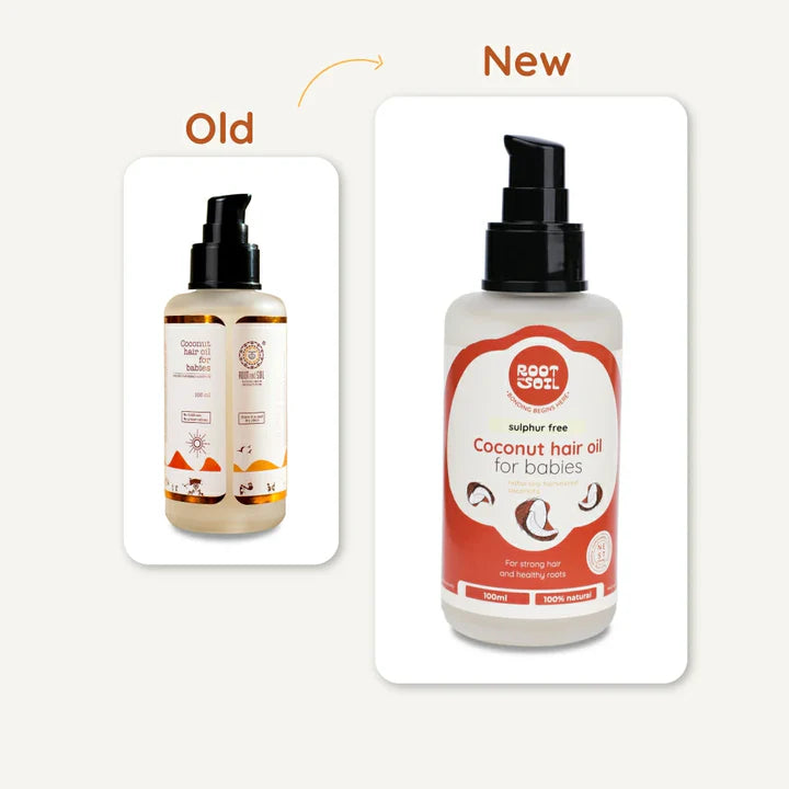 Coconut Hair Oil For Babies Root and Soil