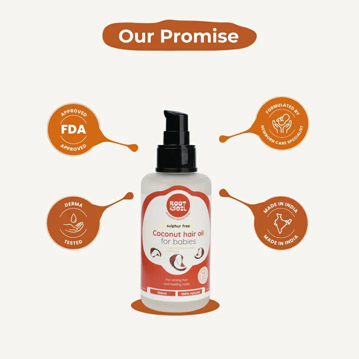 Coconut Hair Oil For Babies Root and Soil