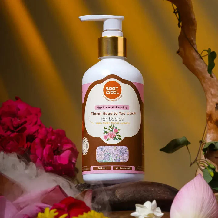 Floral Baby Body Wash Root and Soil