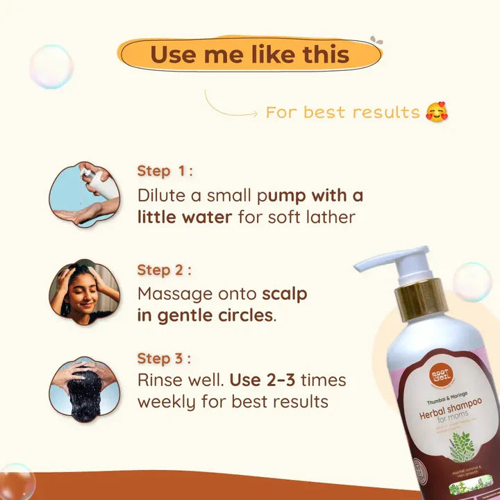 Herbal Shampoo For Moms Root and Soil