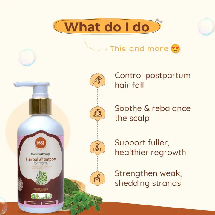 Herbal Shampoo For Moms Root and Soil
