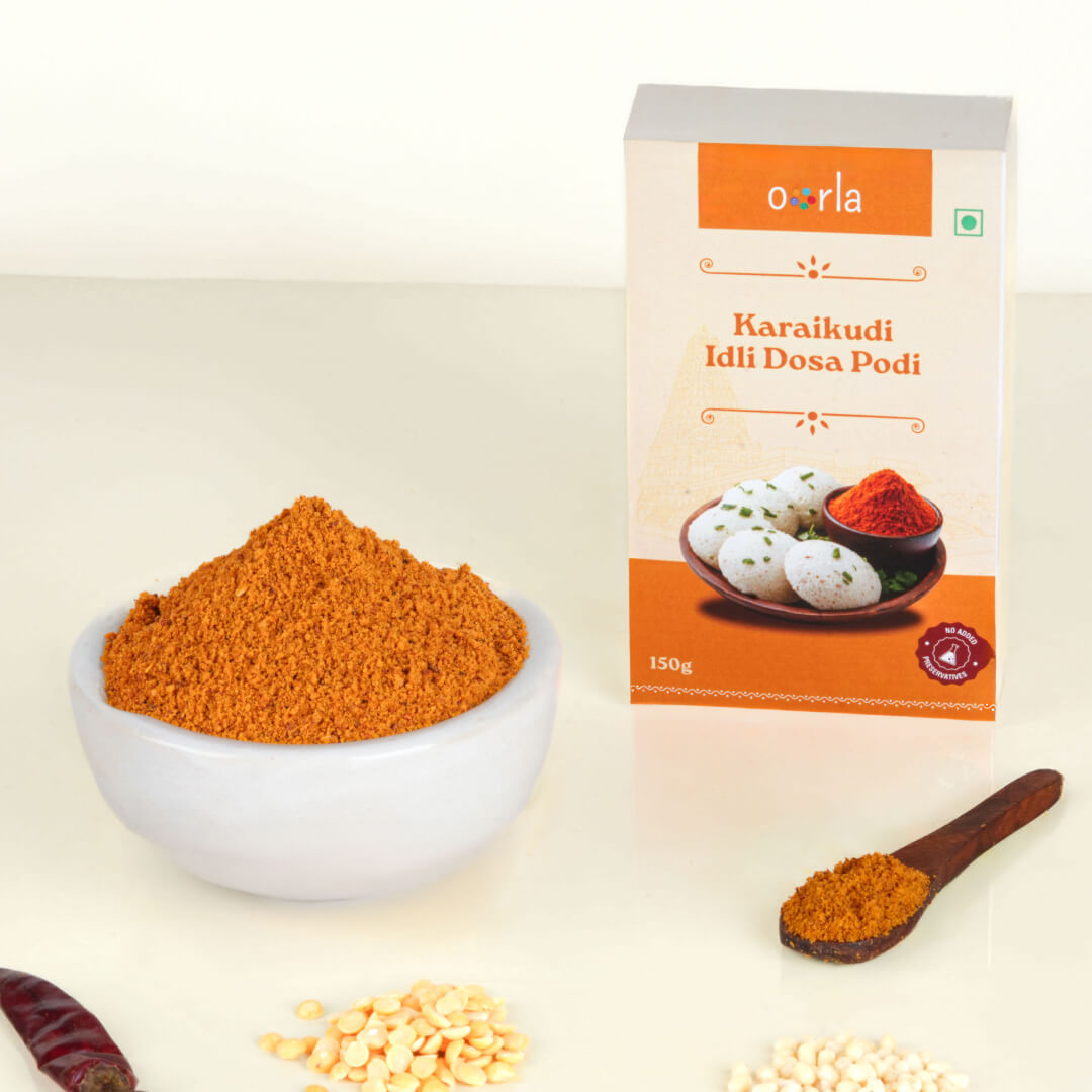 Karaikudi Idli Dosa Podi - Oorla