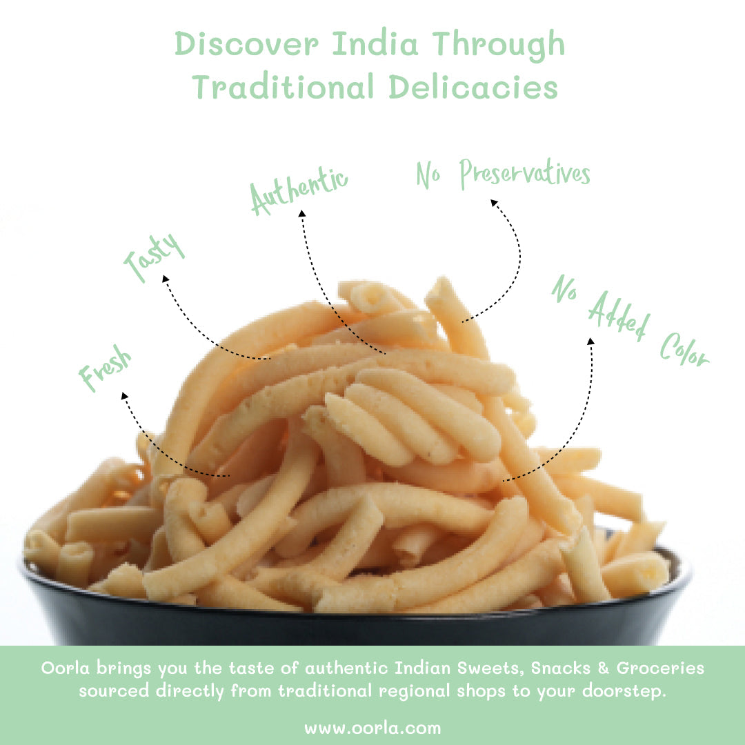 Chettinadu Thenkuzhal Murukku (Norukkal)