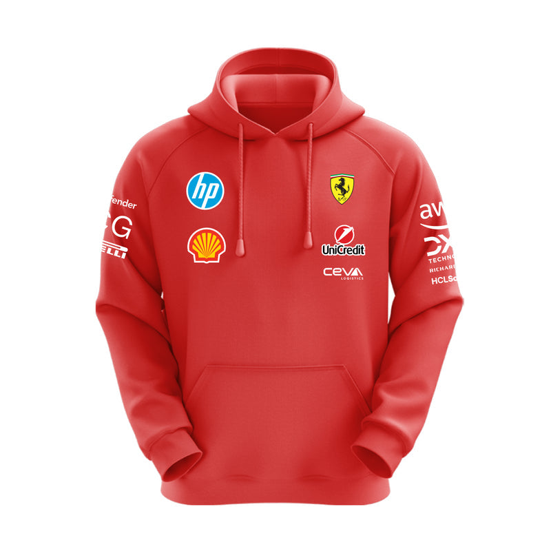 Lewis Hamilton Motorsport Red Hoodie - Dudeme