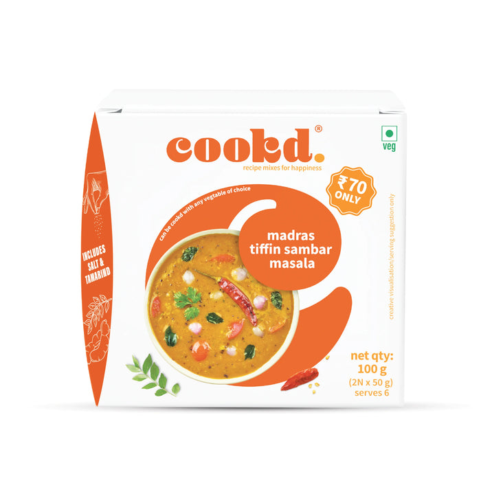Madras Tiffin Sambar Masala - Cookd