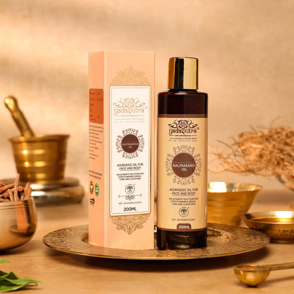 Nalpamaradi Keram | Skin Brightening Oil (200 Ml) - YadaSutra