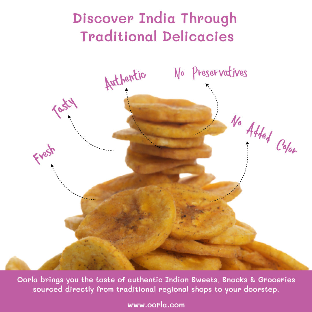 Nagercoil Nendran Chips - Oorla